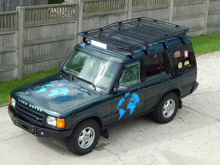 Bagażnik dachowy Land Rover Discovery I, II od 1989 do 2004 r. bez siatki