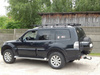 Bagażnik dachowy Mitsubishi Pajero 3 / 4 , short, 3 drzwi, z siatką