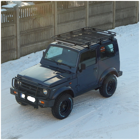 Bagażnik dachowy Suzuki Samurai, z siatką