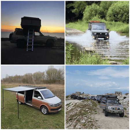 Bagażnik dachowy Suzuki Samurai, bez siatki