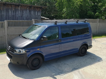 Bagażnik dachowy Volkswagen Transporter T5 / T6 krótki, z siatką