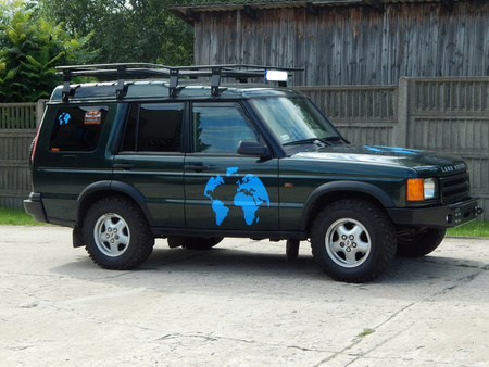 Bagażnik dachowy Land Rover Discovery I, II od 1989 do 2004 r. bez siatki