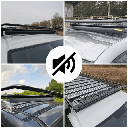 Bagażnik dachowy Mitsubishi Delica Space Gear, z siatką, wymiary: 127 cm x 180 cm