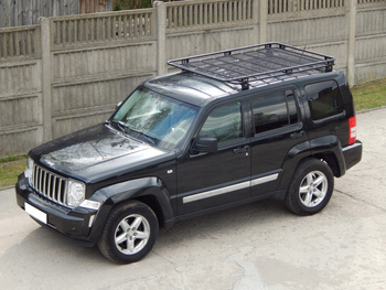 Bagażnik dachowy JEEP Cherokee/Liberty KK, gen. 3 od 2008 do 2013 r., bez siatki