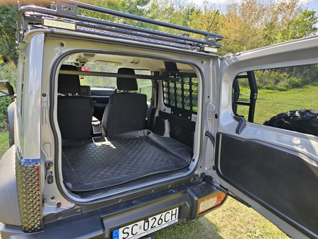 Panel MOLLE na szyby do wewnątrz z półką Suzuki Jimny 4