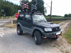 Bagażnik dachowy Hyundai Galloper 2, 1998-2003 r., 3 drzwi, short z siatką.