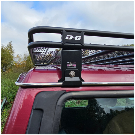 Bagażnik dachowy Toyota Land Cruiser 90, od 1996 do 2002r. z siatką