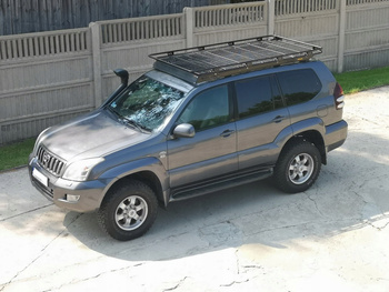 Bagażnik dachowy Toyota Land Cruiser J120 series od 2008r., z siatką