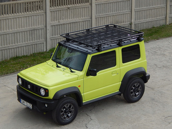 Bagażnik dachowy Suzuki Jimny 4 , z siatką + Owiewka, komplet