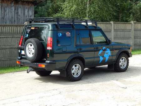 Bagażnik dachowy Land Rover Discovery I, II od 1989 do 2004 r. bez siatki