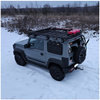 Bagażnik dachowy Suzuki Jimny 4 z siatką + Owiewka, komplet