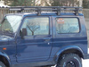 Bagażnik dachowy Suzuki Samurai, z siatką