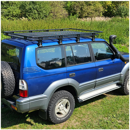 Bagażnik dachowy Mitsubishi Pajero 1, 1982-1991r., Long, 5 drzwi, bez siatki