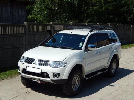 Bagażnik dachowy Mitsubishi Pajero Sport 2, bez siatki