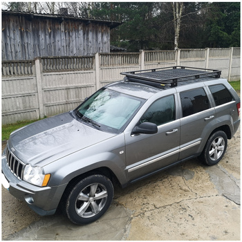 Bagażnik dachowy JEEP Grand Cherokee WK, gen. 3 od 2005 do 2010 r., z siatką
