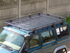 Bagażnik dachowy JEEP Cherokee XJ, gen. 1 od 1987 do 2001 r., z siatką