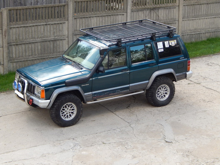 Bagażnik dachowy JEEP Cherokee XJ, gen. 1 od 1987 do 2001 r., bez siatki