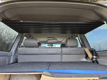 Półka wyprawowa Toyota Land Cruiser J100, 5 drzwi z profili