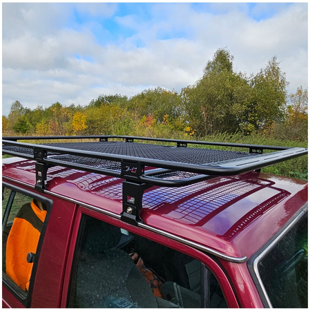 Bagażnik dachowy Hyundai Galloper 2, 1998-2003 r., 3 drzwi, short z siatką.