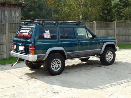 Bagażnik dachowy JEEP Cherokee XJ, gen. 1 od 1987 do 2001 r., bez siatki