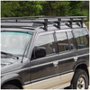 Bagażnik dachowy Mitsubishi Pajero 2, Long, 5 drzwi, 1991-1999r., bez siatki