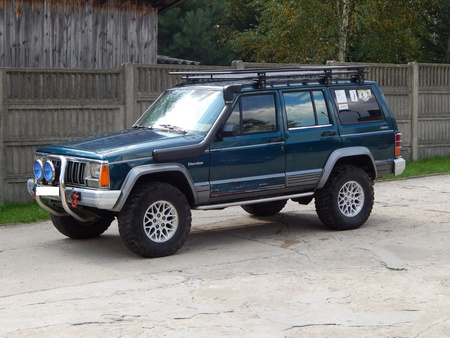 Bagażnik dachowy JEEP Cherokee XJ, gen. 1 od 1987 do 2001 r., bez siatki