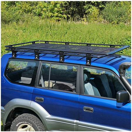 Bagażnik dachowy Mitsubishi Pajero 1, 1982-1991r., Long, 5 drzwi, bez siatki