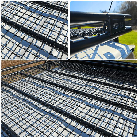 Bagażnik dachowy Mitsubishi Pajero 1 Short od 1982 do 1991 r., z siatką