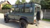 Bagażnik dachowy Land Rover Defender 110, bez siatki.
