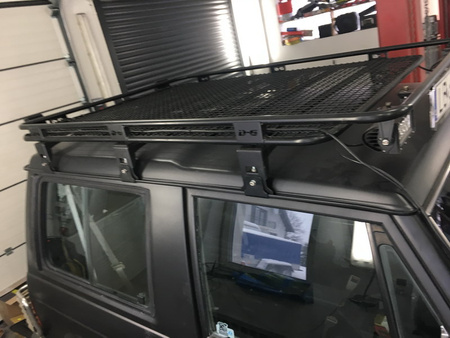 Bagażnik dachowy Mitsubishi Pajero 1 Short od 1982 do 1991 r., z siatką