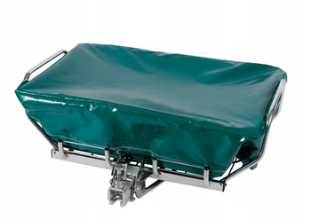 Platforma bagażowa na hak, kuweta duża, pokrywa