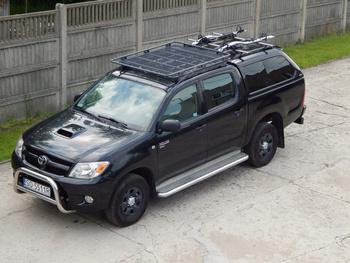 Bagażnik dachowy Toyota Hilux 7, od 2005-2015r., z siatką