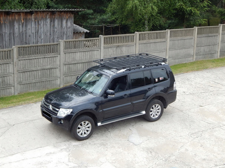 Bagażnik dachowy Mitsubishi Pajero 3 / 4 , Long, 5 drzwi, bez siatki