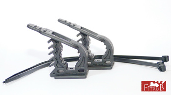 Uchwyt montażowy offroad FITRUB 22-31 mm - 2szt