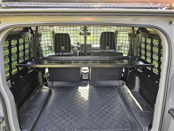 Panel MOLLE na szyby do wewnątrz z półką Suzuki Jimny 4