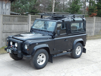 Bagażnik dachowy Land Rover Defender 90 bez siatki