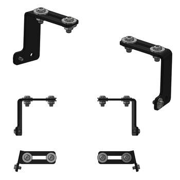 Mocowanie do bagażnika, adapter listwy LED ŁUK LB0005V, LB0006V, LB0007V,