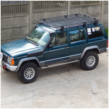 Bagażnik dachowy JEEP Cherokee XJ, gen. 1 od 1987 do 2001 r., z siatką