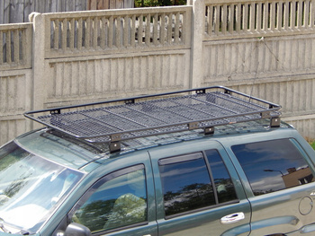 Bagażnik dachowy JEEP Grand Cherokee WJ, gen. 2 od 1999 do 2004 r., z siatką