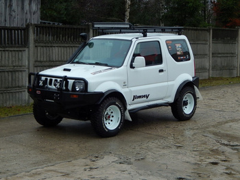 Bagażnik dachowy Suzuki Jimny 3, od 1998 do 2018 r., bez siatki