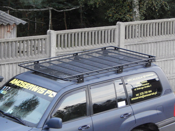 Bagażnik dachowy Toyota Land Cruiser J100 series od 1998 do 2008r., bez siatki