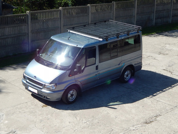 Bagażnik dachowy Ford Transit v 5 od 2005-2011 r., z siatką