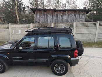 Bagażnik dachowy JEEP Cherokee/Liberty KJ, gen. 2 od 2001 do 2007 r., bez siatki